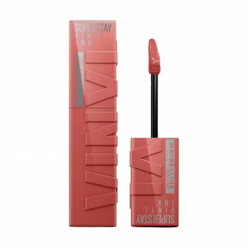 Стойкая жидкая помада для губ Maybelline New York SuperStay Vinyl Ink Liquid Lipstick, 100 Charmed, 4.2 мл Стойкая жидкая помада для губ Maybelline New York SuperStay Vinyl Ink Liquid Lipstick, 100 Charmed, 4.2 мл