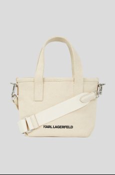 Хлопковая сумка Karl Lagerfeld IKON CHOUP