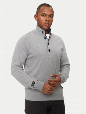 INDICODE Светр Khalip 35-772 Сірий Regular Fit INDICODE Светр Khalip 35-772 Сірий Regular Fit