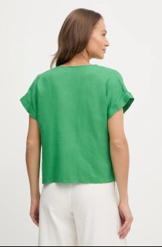 Льняная блузка United Colors of Benetton