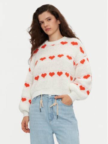 Pieces Светр Nove 17152014 Écru Regular Fit Pieces Светр Nove 17152014 Écru Regular Fit