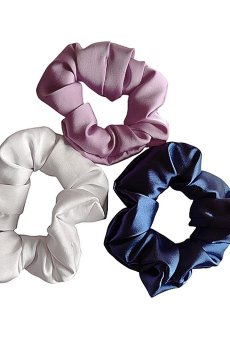 Набор резинок для волос ScrunchyUA Шелковые, 3 шт (SCR0244SKLUA)