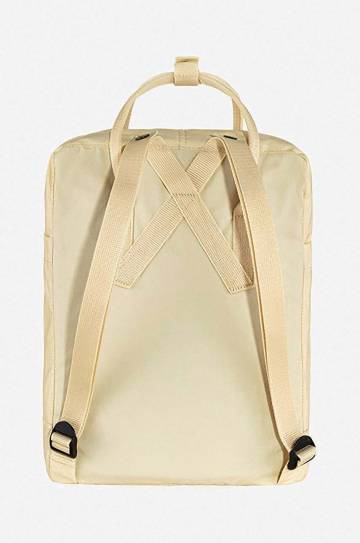 Рюкзак Fjallraven Kanken F23510 115 цвет бежевый большой с аппликацией F23510.115-115 Рюкзак Fjallraven Kanken F23510 115 цвет бежевый большой с аппликацией F23510.115-115