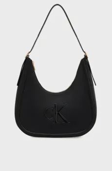 Женская черная сумка BOLD CK CRESCENT Черный ONESIZE Calvin Klein LV04F3427G