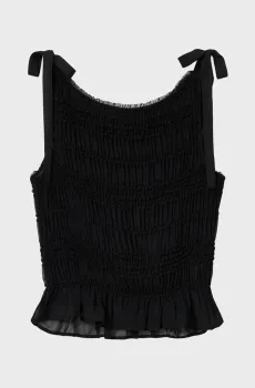 Женский черный топ LOTUS Черный 10 AllSaints W096PE