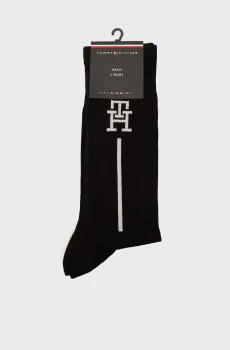 Мужские носки (2 пары) TH MEN SOCK 2P MONOGRAM Разноцветный 43-46 Tommy Hilfiger 701229850