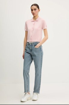 Поло с примесью шерсти Guess Jeans