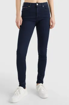 Женские темно-синие джинсы SYLVIA HR SUPER SKNY AVDBS Синий 26-30 Tommy Jeans DW0DW09211