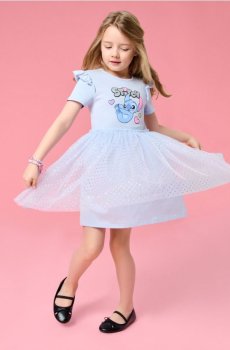 Сукня зі спідницею з тюлю Lilo & Stitch - блакитний