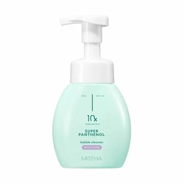 Увлажняющая очищающая пенка для лица Missha Super Panthenol Bubble Cleanser Moisture, 200 мл Увлажняющая очищающая пенка для лица Missha Super Panthenol Bubble Cleanser Moisture, 200 мл