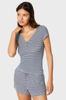Женская футболка в полоску MOLLY STRIPE Разноцветный S Etam 6547286