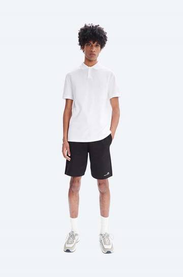 Хлопковые шорты A.P.C. Item Short цвет чёрный COEAS.H10148-DARKNAVY Хлопковые шорты A.P.C. Item Short цвет чёрный COEAS.H10148-DARKNAVY