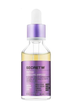 Уценка! Сыворотка для лица Enough Secret With Peptide Liposome Ampoule с пептидным комплексом, 30 мл