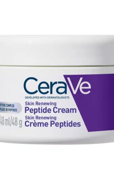 Восстанавливающий крем для лица CeraVe Skin Renewing Peptide Cream для возвращения упругости кожи, с пептидами, 48 г