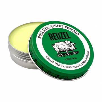 Помада для укладки волос Reuzel Green Pomade Grease Medium Hold, 95 г Помада для укладки волос Reuzel Green Pomade Grease Medium Hold, 95 г