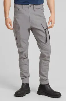 Мужские серые карго Zip Pkt 3D Skinny Cargo 2.0 Серый 33-32 G-Star RAW D24307,D504