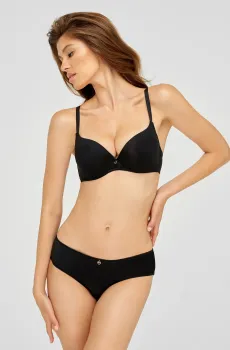 Женский черный бюстгальтер Черный 80A MARC&ANDRE S8-2216-TR