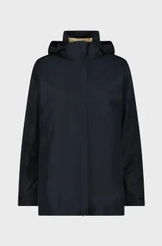 Женская черная парка 2в1 ZIP HOOD DETACHABL Черный 42 CMP 35K3796D-U901