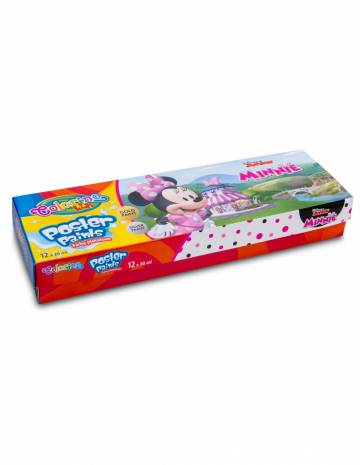 Набір гуаші Colorino Disney Мінні Маус 12 кольорів 20 мл (90645PTR) Набір гуаші Colorino Disney Мінні Маус 12 кольорів 20 мл (90645PTR)