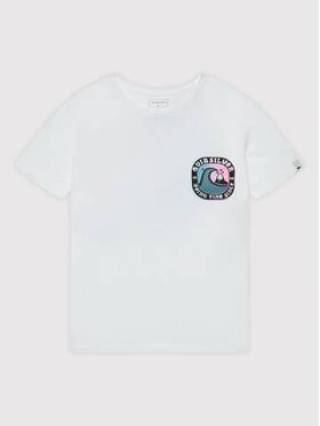 Quiksilver Футболка Closed Bubble EQBZT04420 Білий Regular Fit Quiksilver Футболка Closed Bubble EQBZT04420 Білий Regular Fit