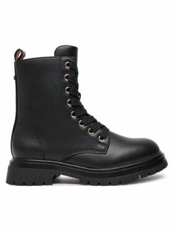 Tommy Hilfiger Черевики туристичні Lace-Up Bootie T3A5-33569-1351 M Чорний Tommy Hilfiger Черевики туристичні Lace-Up Bootie T3A5-33569-1351 M Чорний