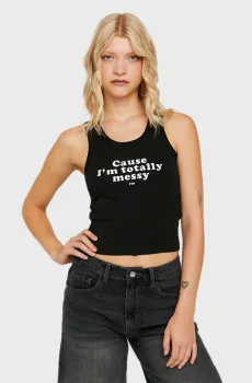 Женский черный топ Черный XS Tally Weijl SSLCOBRAD