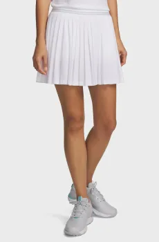 Женская белая юбка-шорты UA Drive Pleated Skort Белый S Under Armour 6009813-100