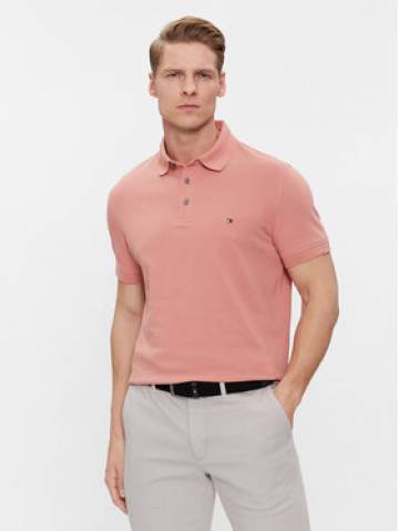 Tommy Hilfiger Поло 1985 MW0MW17771 Рожевий Slim Fit Tommy Hilfiger Поло 1985 MW0MW17771 Рожевий Slim Fit