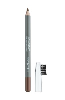 Уценка! Карандаш для бровей Seventeen Longstay Eyebrow Shaper с щеточкой, 6 Real Brown, 1.14 г