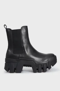 Женские черные кожаные челси Kochia Черный 39 PRPY PRFDS2328W