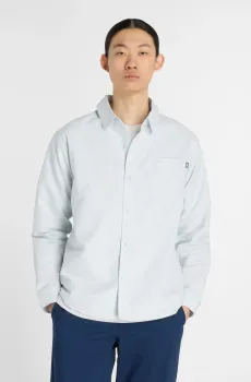 Мужская голубая рубашка Oxford Голубой S New Balance MT53523FRL