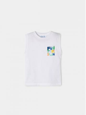 Mayoral Топ 3029 Білий Regular Fit Mayoral Топ 3029 Білий Regular Fit