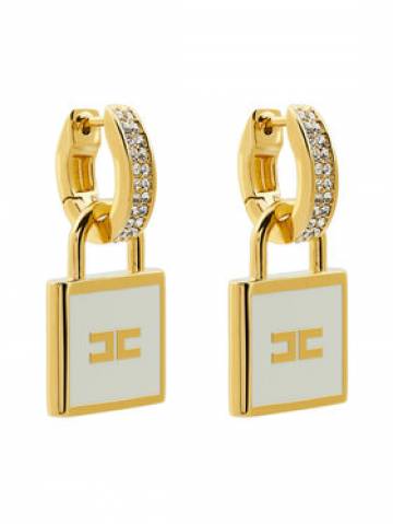 Elisabetta Franchi Сережки OR-27K-46E2-V270 Золотий Elisabetta Franchi Сережки OR-27K-46E2-V270 Золотий