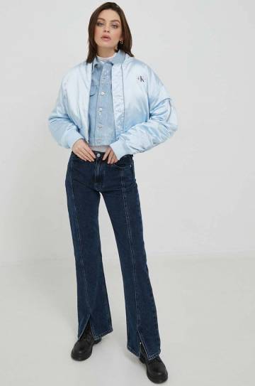 Джинсовая куртка Calvin Klein Jeans женская переходная Джинсовая куртка Calvin Klein Jeans женская переходная
