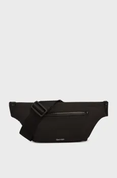 Мужская черная поясная сумка Черный ONESIZE Calvin Klein K50K512898