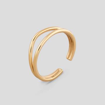 Серебряные кольца с позолотой Minimal ВС-483з Серебряные кольца с позолотой Minimal ВС-483з