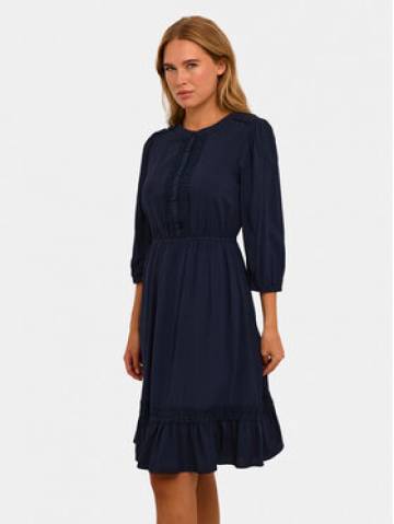 Kaffe Літня сукня Freya 10507544 Cиній Regular Fit Kaffe Літня сукня Freya 10507544 Cиній Regular Fit