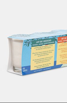 Набор ароматических свечей Aqui dAia Candles x Côte 3 x 75 g 3 шт