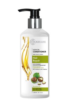 Уценка! Бальзам The Body Love Keratin Conditioner для всех типов волос, с кератином, 300 мл