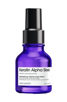 Сыворотка LOreal Professionnel Serie Expert Keratin Alpha Sleek Serum для гладкости и контроля пушистости волос, 50 мл