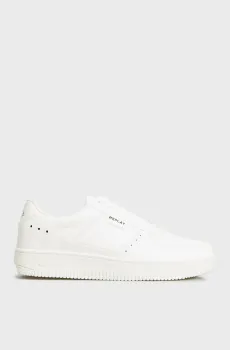 Мужские белые сникерсы Белый 44 Replay GMZ3G .000.C0051S