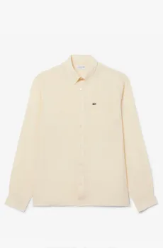Мужская бежевая рубашка Бежевый 41 Lacoste CH5692056