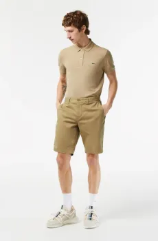 Мужские бежевые шорты Бежевый 44 Lacoste FH2647CB8