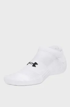 Носки (3 пары) UA Performance Cotton 3pk NS-WHT Белый 31.5-36.5 Under Armour 6009683-101