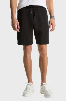 Мужские черные шорты EMBOSSED LOGO SHORT Черный S Michael Kors CR552G15MF