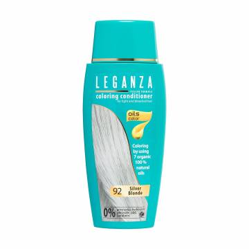 Безаммиачный тонирующий бальзам для волос Leganza 92 Серебряный блонд, 150 мл Безаммиачный тонирующий бальзам для волос Leganza 92 Серебряный блонд, 150 мл