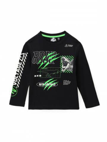 Original Marines Блузка JURASSIC WORLD DCAV2627B Чорний Regular Fit Original Marines Блузка JURASSIC WORLD DCAV2627B Чорний Regular Fit