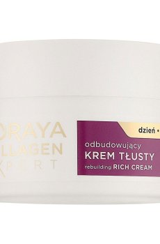 Восстанавливающий крем для лица Soraya Collagen Expert Rebuilding Rich Cream с морским коллагеном, 50 мл