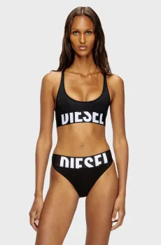 Женский черный топ Черный S Diesel A18277 0PLAR