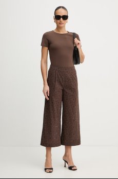 Хлопковые брюки Twinset